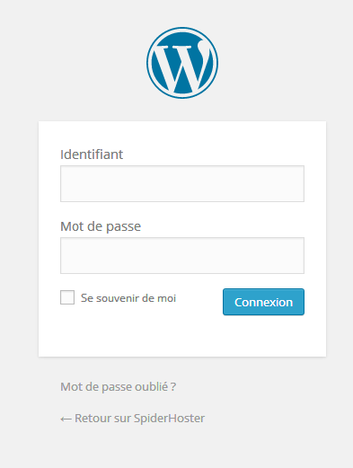Personnaliser le lien du logo wordpress