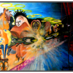 Delivrance: peinture gabonaise