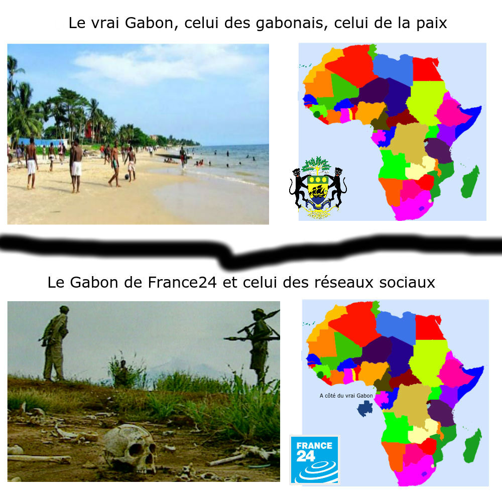 Election au Gabon: manipulation de la presse occidentale et les réseaux sociaux