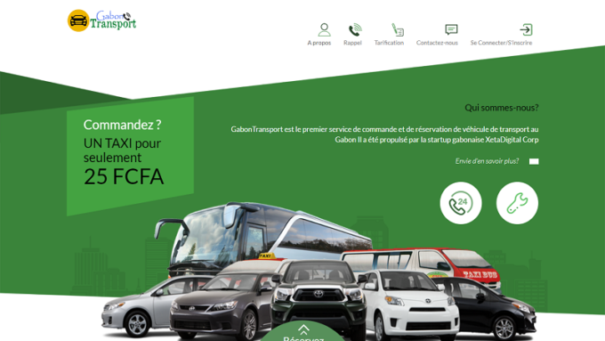 Transport au Gabon: application