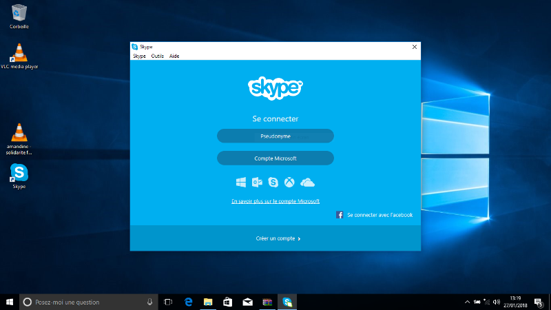 Skype ne démarre pas, il ne se lance pas